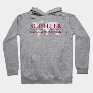 College "Schiller International" Style Hoodie